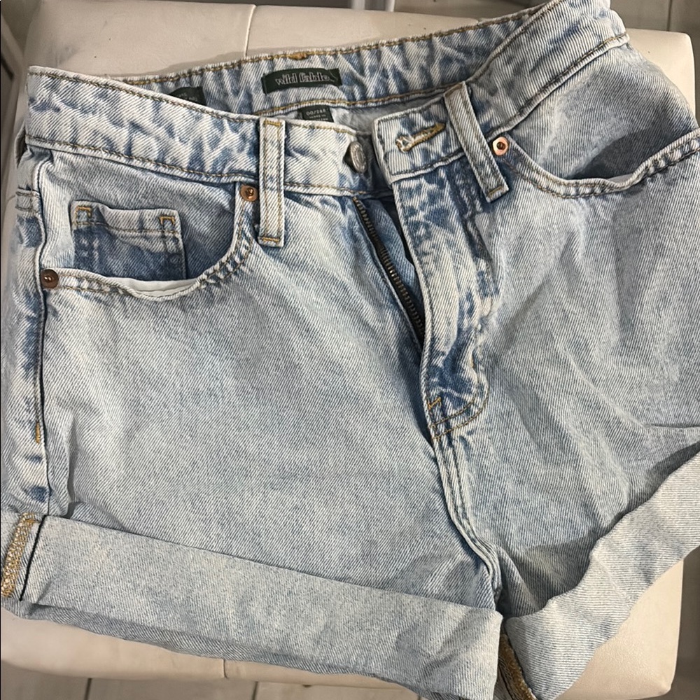 Wild Fable Blue Boyfriend Jeans High-Waisted Relaxed Fit